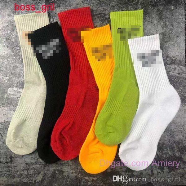 

retail cotton socks men women lovers high street graffiti letters fashion medium tube hosiery socks woman, Black