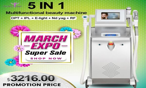 

opt hair removal multifunctional beauty machine ipl skin rejuvenation nd yag tattoo removal laser super hair removal9185544, Black