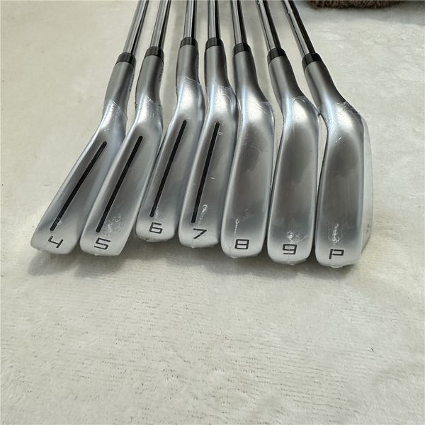 

men's golf iron golf club p790irons set forged golf clubs 456789p regular/stiff steel/graphite shafts headcovers