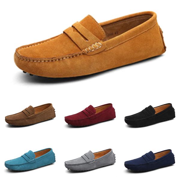 

casual shoes men black brown red orange dark green blue grey mens trainers outdoor sports sneakers color17