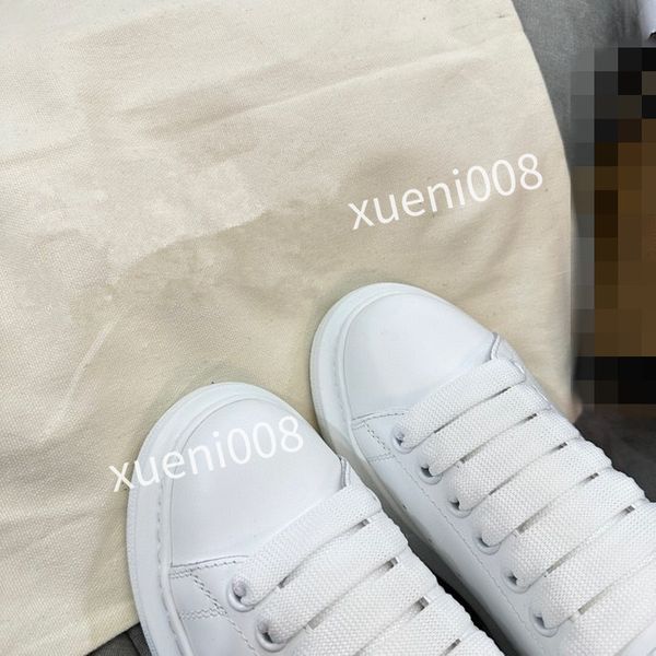 

new fashion womens quality casual shoes designer leather lace-up sneaker running trainers letters flat printed sneakers2023, Red;white