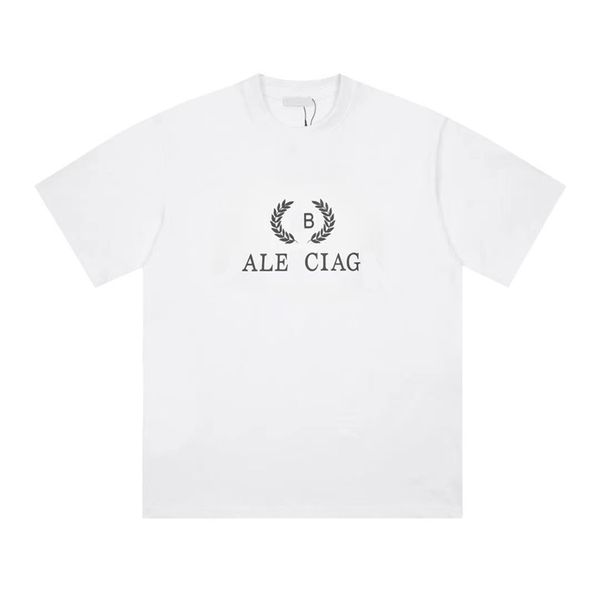 

23 mens t shirt designer shirt mens sports t shirt pure cotton breathable comfortable versatile light luxury casual retro couple's same, White;black