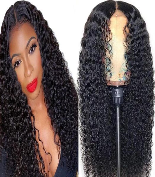 

4x4 lace closure wigs pre plucked virgin human hair straight body wave kinky curly water wave 4x4 lace closure human hair wigs swi5227671, Black;brown