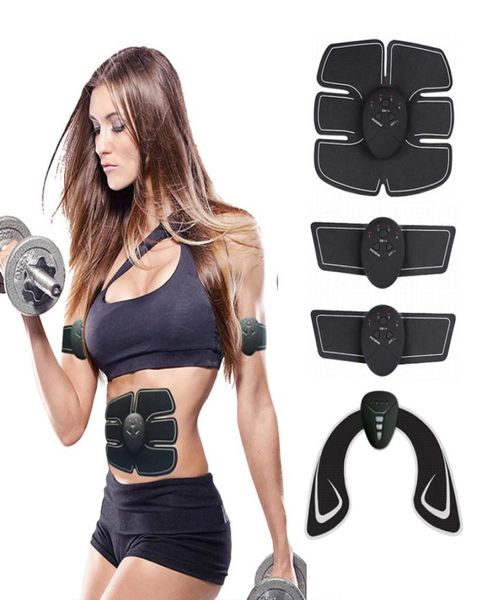 

ems wireless fitness abdominal training massager smart muscle stimulator butt hip lifting body shaping slimming massager machine s1238385