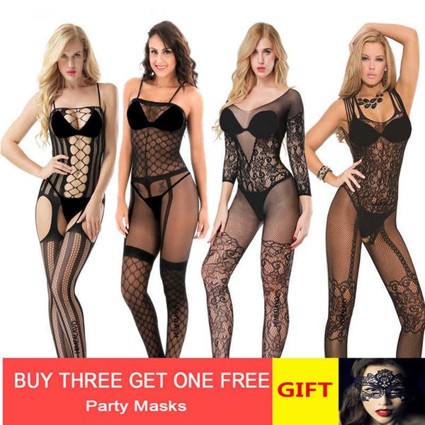 

ribbon factory store various new styles of black catsuit latex women crotchless transparent, Red;black