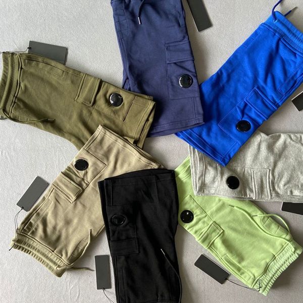 

cp designer shorts fashion mens causal short pants cotton sports summer multiple pockets pant