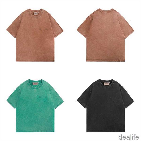 

mens designer essent t-shirt summer print letters loose hip hop trend stylist essentails tshirts fashion casual tees essentiel 36xa, White;black