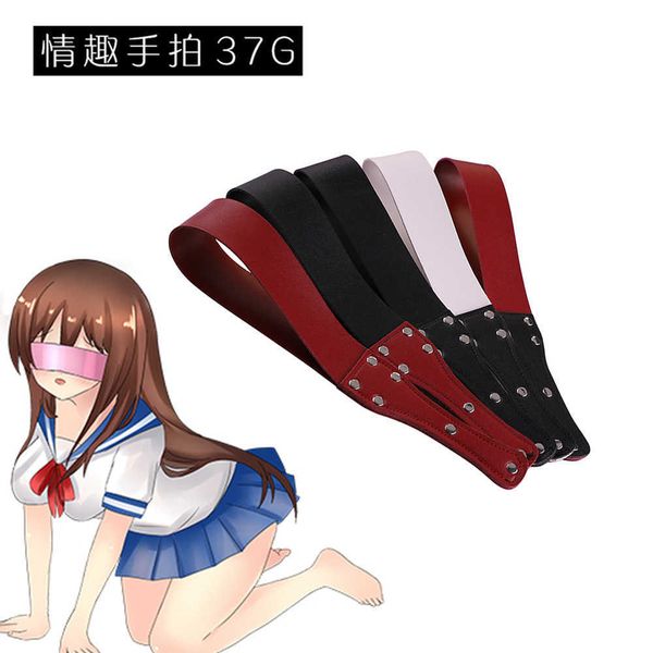 

other panties simple whip supplies leather spanking paddle whip toys for couples games accesoire j230529, Red;black