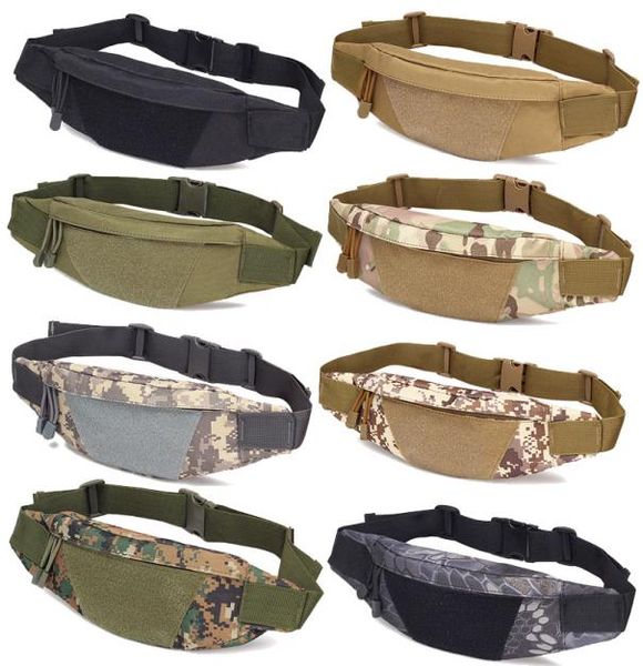 

tactical camouflage waist bag fanny pack outdoor sports hiking versipack running waistpack no114069589568