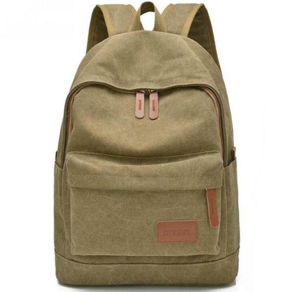 

school canvas backpack travel rucksack schoolbag shoulder bag black blue khaki lapbackpack travelpack for women men whole7858452
