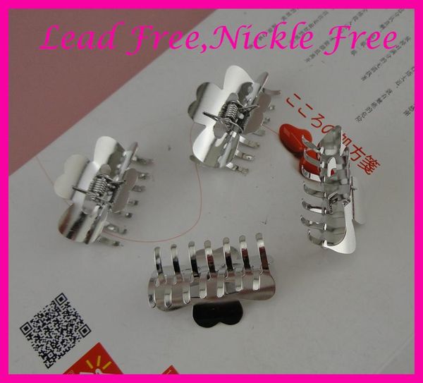 

hair claw 10pcs silver finish 40cm big plain metal hair claw hairgrips at lead nickle hair accessoriesjaw hair clips g4028231, Golden;silver