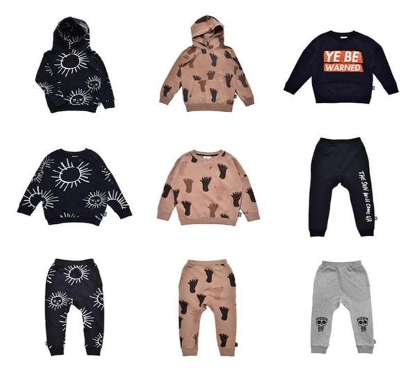 

little man happy fashion toddler boy fall sweatshirt hoodie kids brand clothes feet sun print boys sweatshirts hoody harem pants 24967877, Black