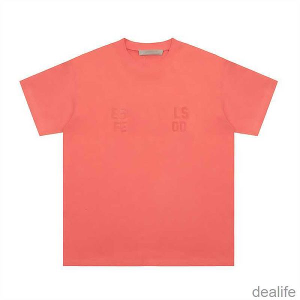

23ss women mens designer essentail t shirts luxury tees brand essent casual fashion tshirt essentiel clothing fdai, White;black