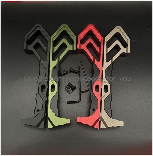 

alloy mlok hand blocker mini arrow hand blocker cnc aluminum triangle