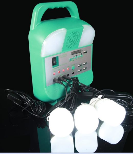 

portable power stations dc solar lighting system 11.1v 5200mah