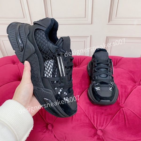 

new women men designer casual shoes trend canvas breathable outdoor coach luxury women sneakers2023, Black