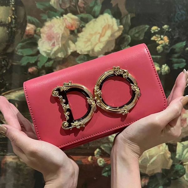 

womens mens designer classic pink clutch bag genuine leather shoulder flip messenger bag luxury girl speedy tote baguette hand bags cross bo