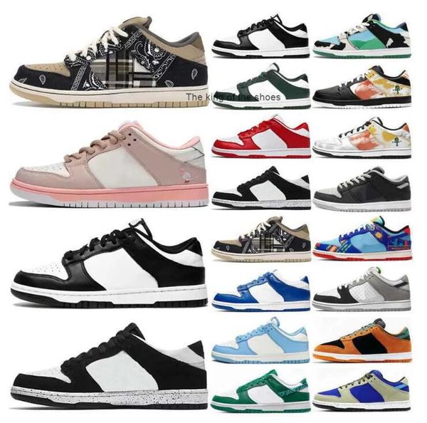 

men women panda unc pink low shoes black white grey fog syracuse chunky chicago university blue red michigan lows sneakers designer trainers