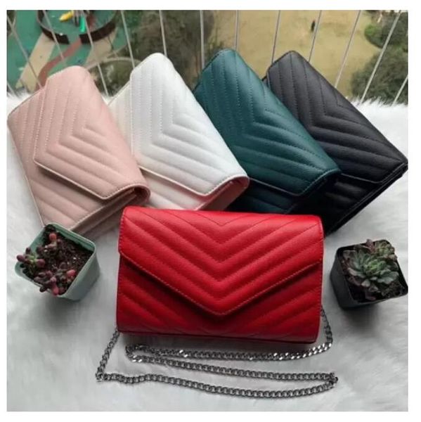 

classic brand designer bag leather caviar chain bag envelope shoulder bag for women fashion shoulder bag tote bag clutch handbag evening bag