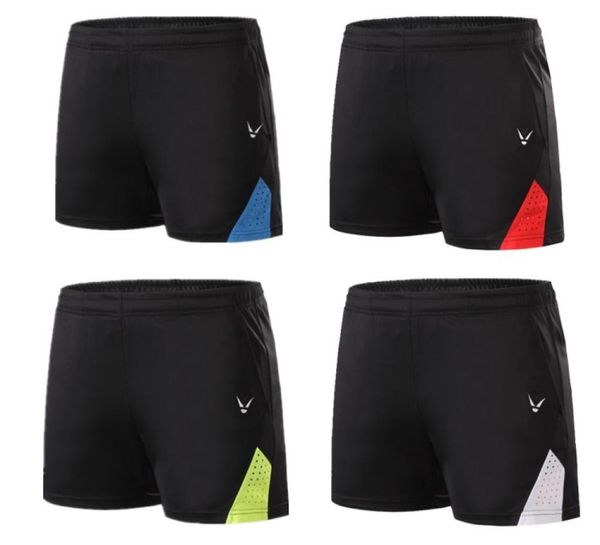 

new badminton tennis shorts man woman summer ventilation fast dry running fitness sports shorts mxxxxl9595292, Black;red
