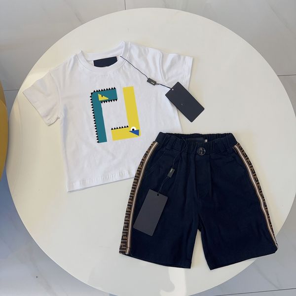 

29 styles baby t shirt short sleeve toddler clothes kids designer short set kid clothe toddler clothing luxury brand moschi summer bear patt, White