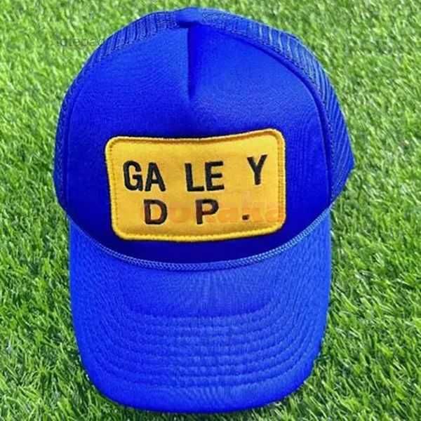 

fashion summer designer patch embroidery mens ball caps casual galleryes lettering curved dept brim baseball cap letters hat printing 1 73ee, Blue;gray