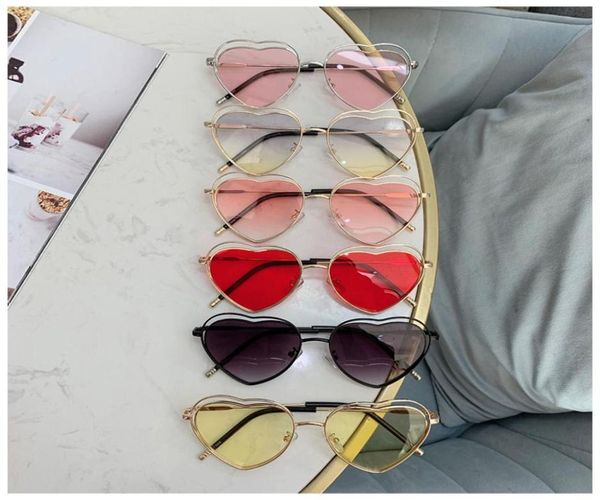 

kids sunglasses girls hollow love heart ocean mirror outdoor goggles boy uv 400 beach holiday sun glasses children039s day gift7030816, Blue