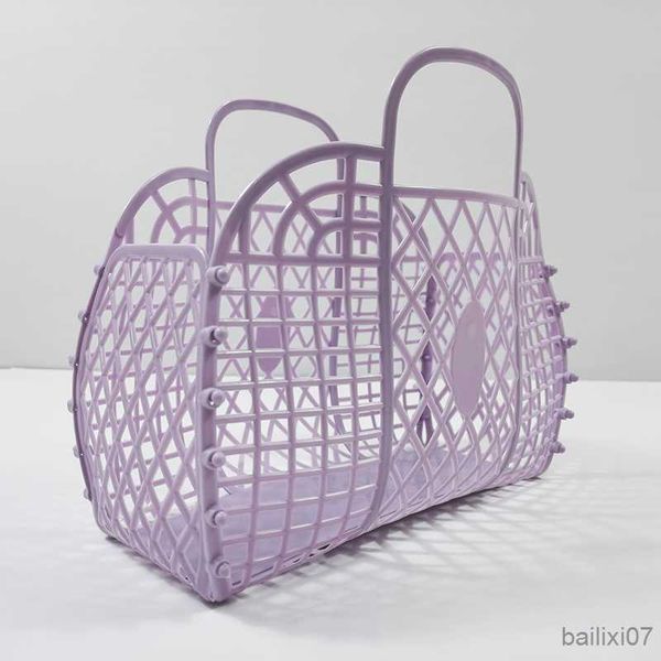 

other bags new design hollow out jelly bag summer beach vacation tote bag small women basket tote plastic cute purses and handbags, Black;red