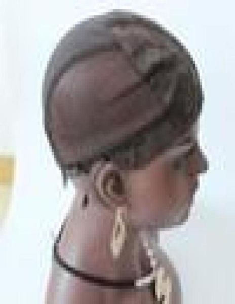 

in stock sml jewish wig caps for making wigs 5pclot only stretch lace weavi8541858, Black;brown