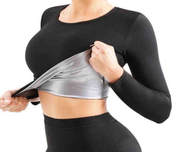 

nxy body shaper sauna suits sweat slimming pants waist trainer long sleeve shirt workout leggings tank control panty shapewea2114538