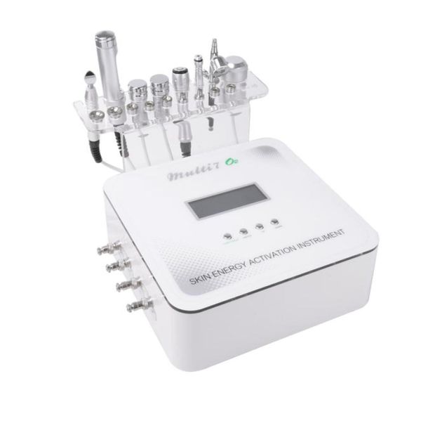 

selling 8 in 1 cool ze system multifunction rf ems face lift oxygen dermabrasion machine no needle mesotherapy4565314