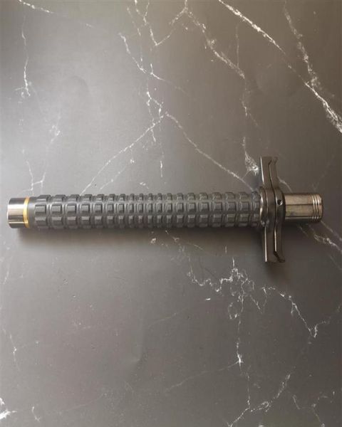 

use the wushu threesection stick to stretch and expand then hit the alloy material with a length of 1 meter without bending sel2494984