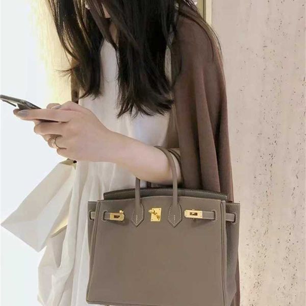 

tote birkins genuine leather premium genuine leather bag new high capacity handbag versatile one shoulder women's bag crossbody bag wom