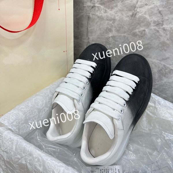 

new brand women men quality casual shoes designer leather lace-up sneaker fashion running trainers letters flat printed gym sneakers, Red;white