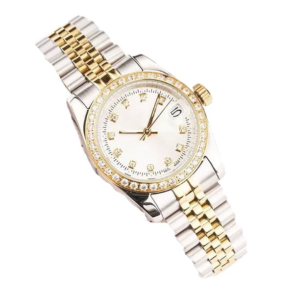 

mens watch designer lady watches datejust 36mm 41mm mechanical movement stainless steel band waterproof sapphire glasss montre de luxe dhgat, Slivery;brown