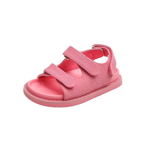 

sandals baby shoes summer child girls fashion princess f12676, Black;red