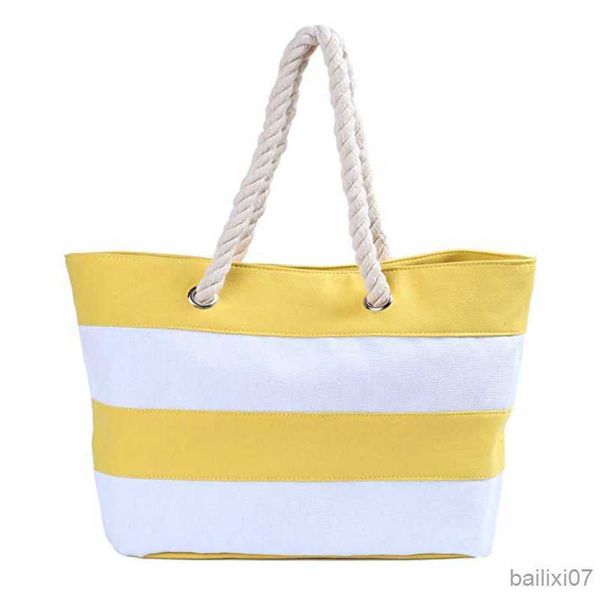 

other bags shoulder bag handbag rope tote beach bag stripe painting print shopping bag canvas bag casual large travel bags women's, Black;red
