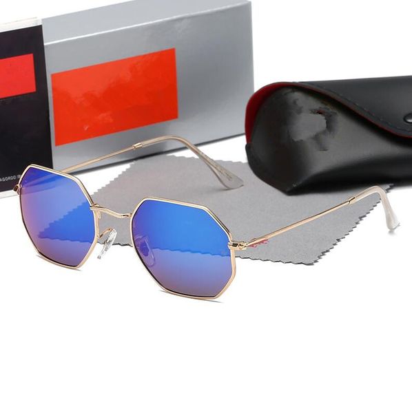 

men classic brand retro women sunglasses rays bans luxury designer eyewear metal frame designers sun glasses woman a1, White;black