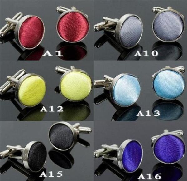 

men039s cufflink male fashion cufflinks sleeve button cuff link cuff button alloy round arbitraging 10pairlot5765256, Silver
