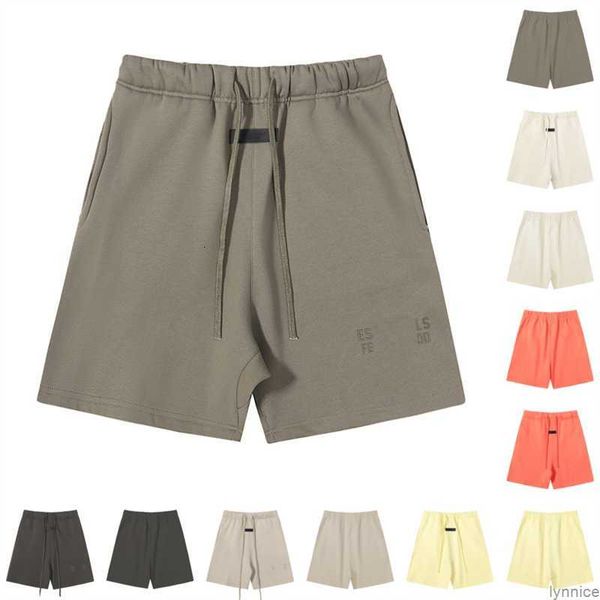 

mens designer essentail shorts essent sports casual essentiel loose oversize style drawstring knee lengh jet8, White;black