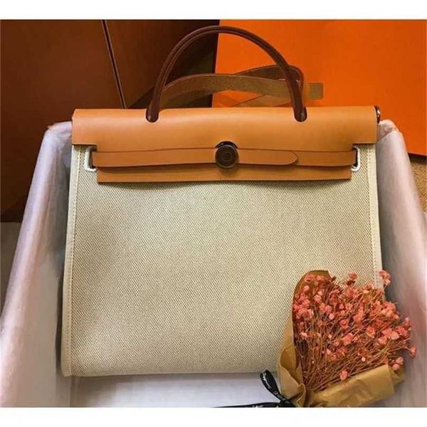 

bags herbag designer fashion bags canvas patchwork layer cow leather portable singleshoulder crossbody doubleshoulder bun mother and daug