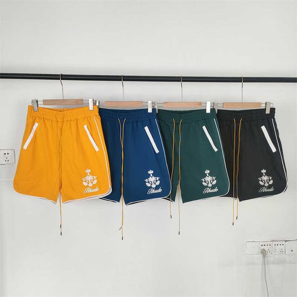 

men's shorts 2023 women's mesh shorts 1 1 hip-hop inside embroidery gym briefcase, White;black