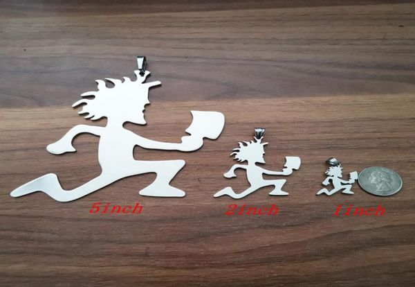 

brandnew 1 inch 2 inch 5 inch large big icp hatchetman charms stainless steel jewelry hatchet men style 3003929324542889516, Silver