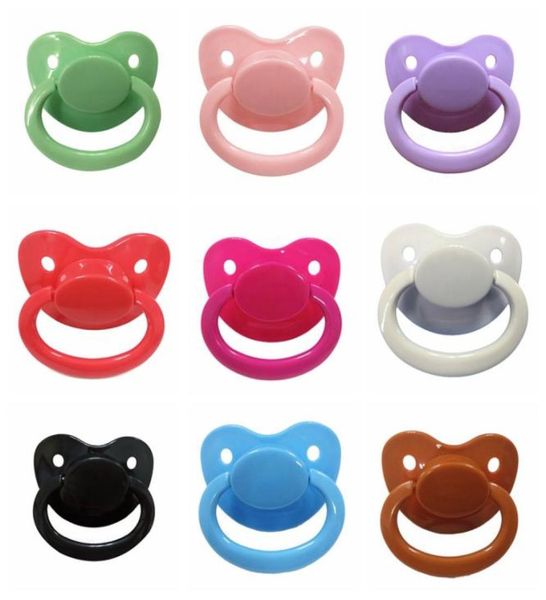 

2018 good custom big size silicone pacifier0123457789027