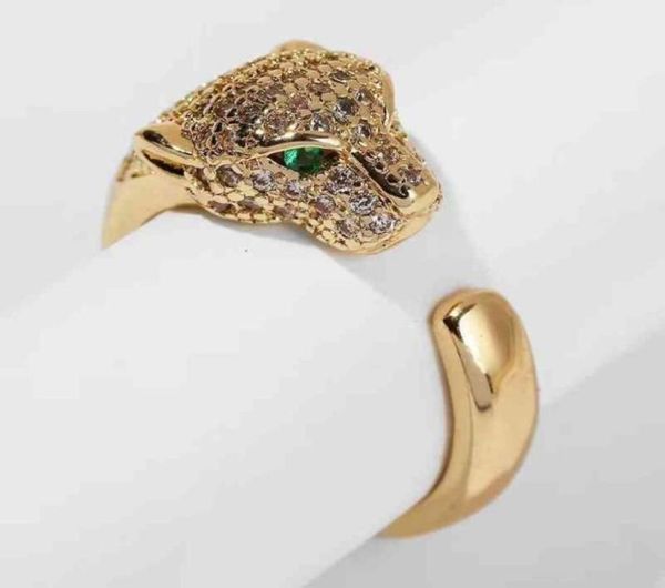 

fan bingbing tiktok can adjust the panther ring ring and diamond hand with a fashionable personality45044552794240, Silver