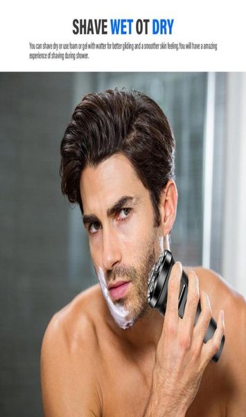 

portable and useful flyco fs370us electric shaver with 3d floating heads6008474