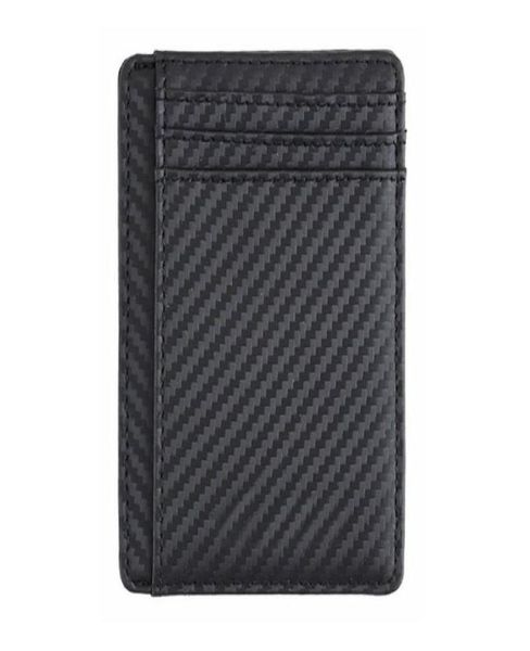 

genuine leather front pocket money clip slim minimalist wallet made with powerful rfid blocking 8728009, Red;black