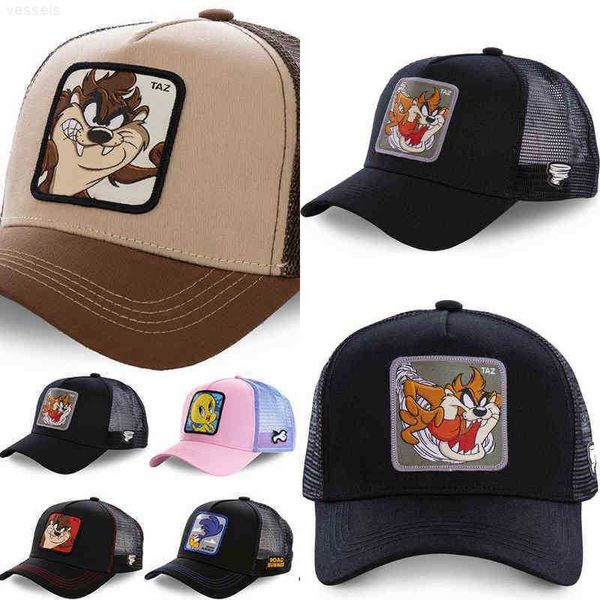

ball caps ball caps ball cap daffy coyote mesh snapback taz road bunny baseball adjtable women men anime cartoon hat slab dropshipping e, Blue;gray