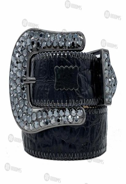 

2021 designer belt bb simon belts for men women shiny diamond belt black noir classic233p7899084, Black;brown