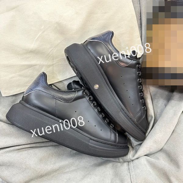 

fashion mens quality casual shoes designer leather lace-up sneaker running trainers letters flat printed sneakers, Red;white
